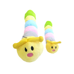 Caterpillar Plush Dog Toy – Available in 50cm & 89cm Sizes | Soft Squeaky Interactive Dog Toy for Dogs & Puppies