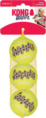 Air Squeaker Tennis Ball Squeaky Dog Toy Medium 6.5cm, Medium (3 Pack / 6 Pack)