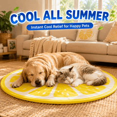 Self-Cooling Gel Pet Mat (60cm - Lemon)
